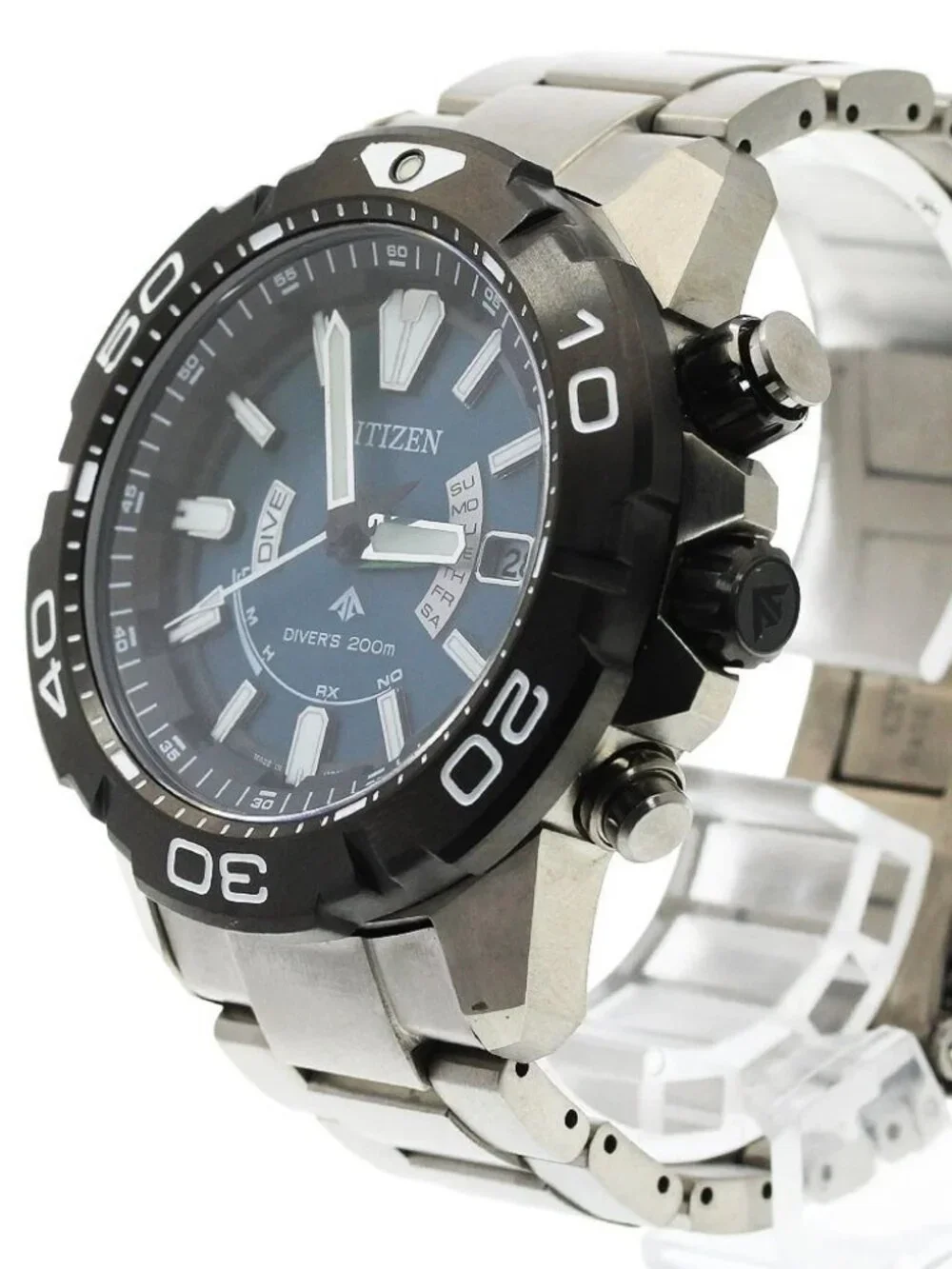 CITIZEN Promaster Marine H112-R012487/AS7145-69L Solar Powered Radio_961128